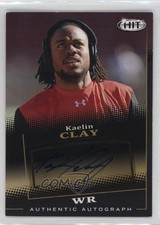 2015 Sage Hit Auto Black Kaelin Clay #A138 Auto 10k8