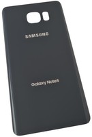 Org Klappe RüCkseite Original-GehäUse FüR Samsung Galaxy Note 5, Schwarz