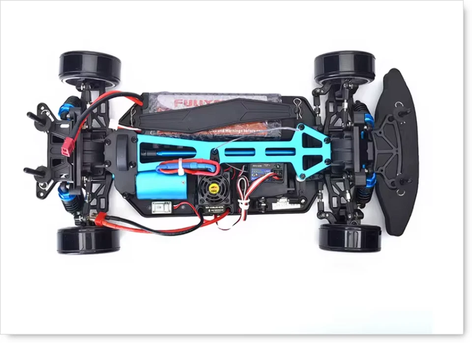 HSP 94123 PRO Brushless 1/10 2.4G AWD Remote Control On-Road Drift RC Car - Image 4 of 4