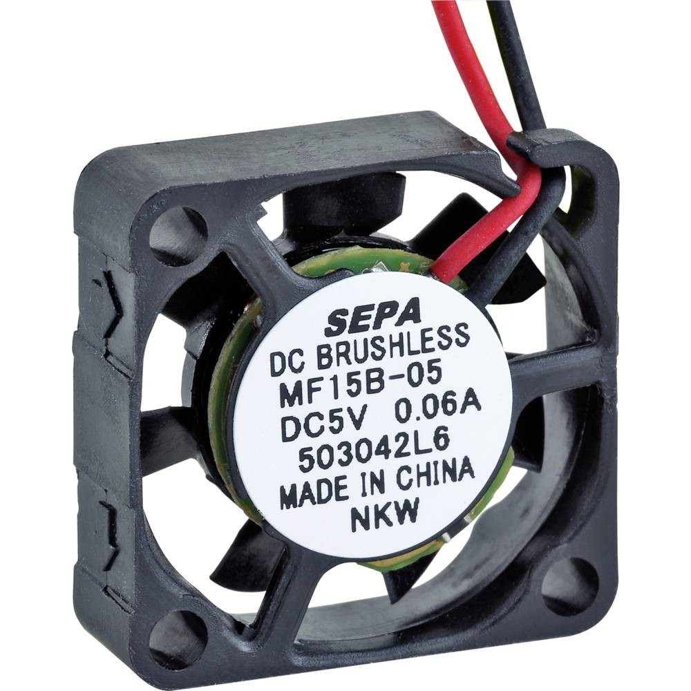 Ventilateur 15mm SEPA MF15B05 5V contre la surchauffe des composants miniatures