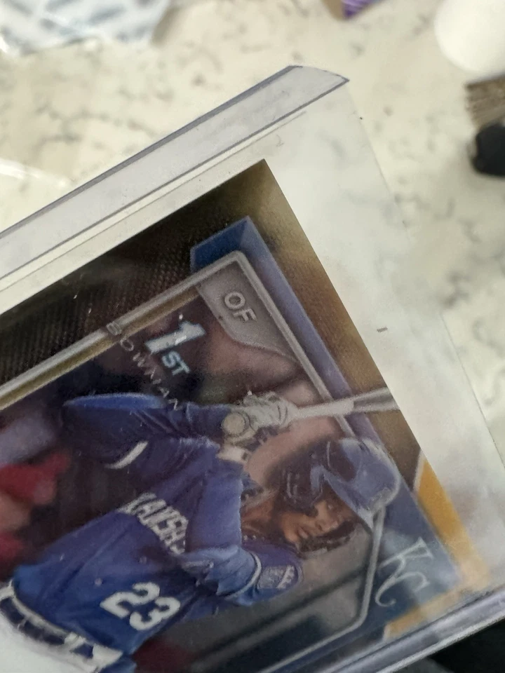 2024 Bowman - Chrome Prospect Autographs Erick Torres #CPA-ET Gold Refractor /50 - Image 4 of 4