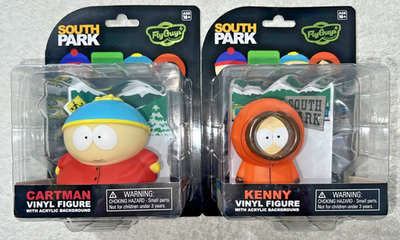 CULTUREFLY SOUTH PARK FLY GUYS CARTMAN & KENNY VINYL FIGURES **NEW