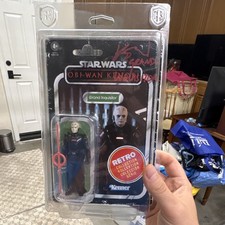 Kenner Star Wars Retro Collection Grand Inquisitor Signed Rupert Friend