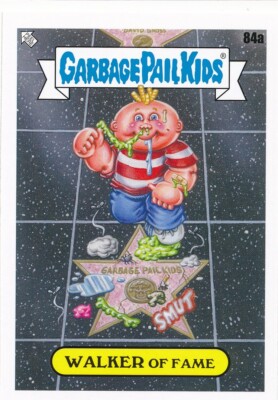 84a WALKER OF FAME 2023 GPK Garbage Pail Kids Go On Vacation HOLLYWOOD WALK