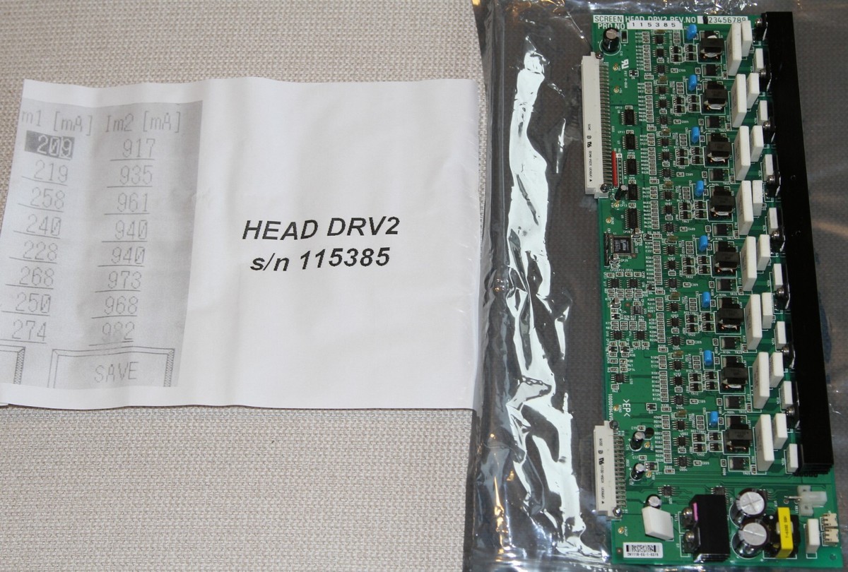Head DRV2 board 100009846V00 _ Screen PTR CTP Platesetter lasers 