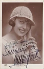 Mistinguett (1875-1956) SIGNED PHOTO / French Actress and Singer / France