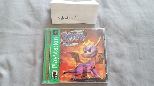 Spyro 2 Ripto's Rage Sony PlayStation 1 PS1 Greatest Hits Game Complete ...