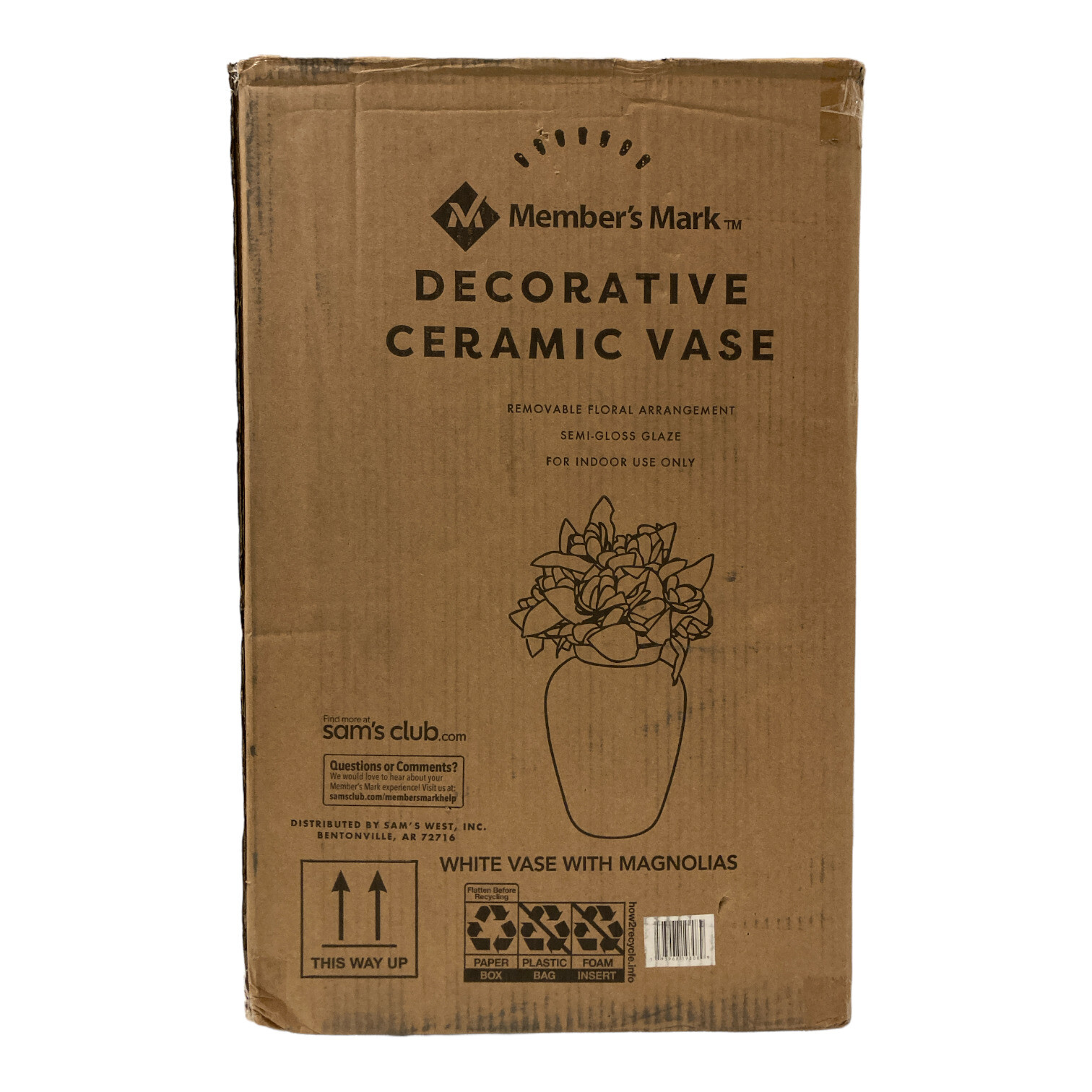 Участники отмечают Декоративную Керамическую вазу со Съемной Цветочной композицией 8890₽