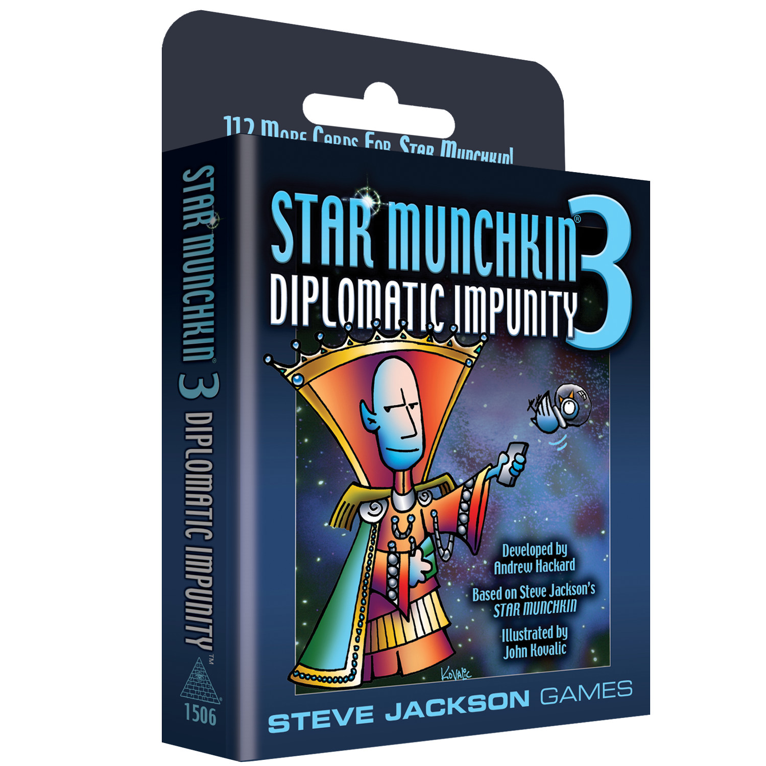 Расширение карточной игры Star Munchkin 3 «Дипломатическая безнаказанность» Steve Jackson Games 1506