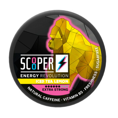 Scooper Energy Iced Tea Lemon Extra Strong