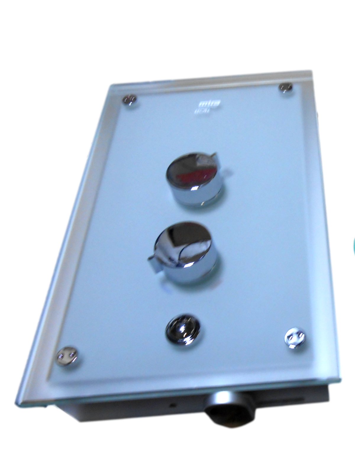 MIRA AZORA FROSTED GLASS 9.8KW ELECTRIC SHOWERNo 1.1684.011 SHOWER