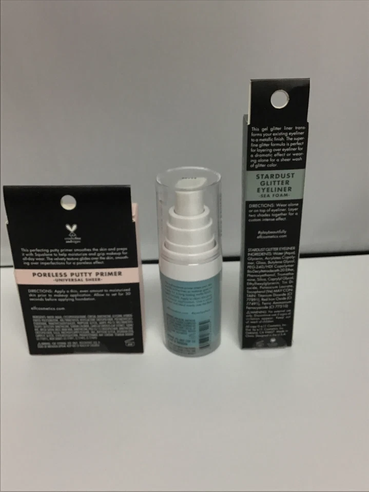 E.L.F. Set 3: Hydrating Face Primer , Poreless Putty Primer & Glitter Eyeliner - Image 2 of 3