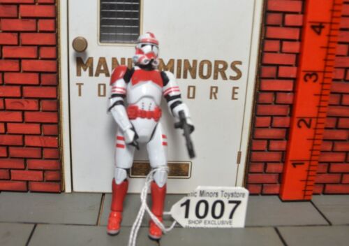 Star Wars Loose 3.75" Action Figure - Clonetrooper - Shocktrooper - #1007 - Afbeelding 1 van 2