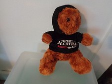 PROPERTY OF ALCATRAZ REJECT TOO CUTE BEAR SAN FRANCISCO PRISON PLUSH DOLL FIGURE