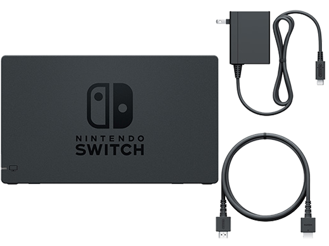 Genuine Nintendo Switch Dock, HDMI Cable and AC Adapter Power Cord