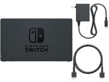 Genuine Nintendo Switch Dock, HDMI Cable and AC Adapter Power Cord NEW Set