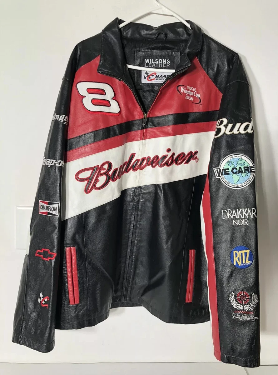 Dale earnhardt wilson leather jacket best sale worth