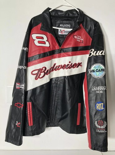 WILSON LEATHER Jacket NASCAR WINSTON 