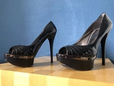 Baker’s Bakers Shae Platform Open Peep Toe Stiletto Heels 8.5 8 1/2