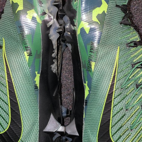 Nike Oregon Ducks Vapor Untouchable 2 Team Issued Football Cleats Size 12 Used - Picture 8 of 8