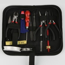 22x Jewelry Making Kit Pliers Beading Wire Wrapping Repair Tools Set Hobby Craft