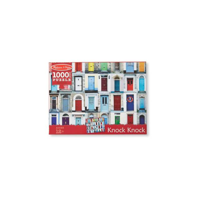  Melissa & Doug 1,000-Piece Knock Knock Doorways Jigsaw Puzzle  (29 x 23 inches) : Melissa & Doug: Toys & Games