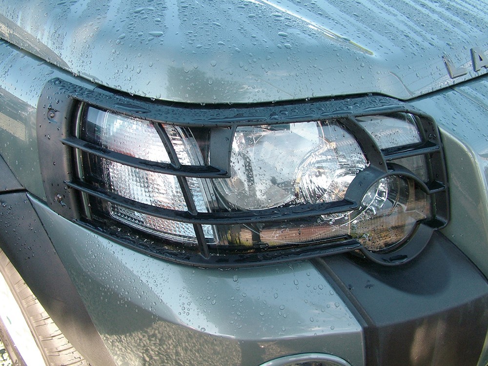 Land Rover Freelander Front Lamp Light Guards Headlamp Headlight Grille ...