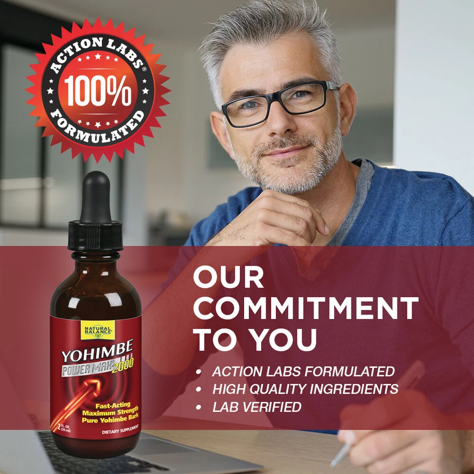 Natural Balance Yohimbe PowerMax 2000 | 2oz, 29 Serv. - Imagem 4 de 4