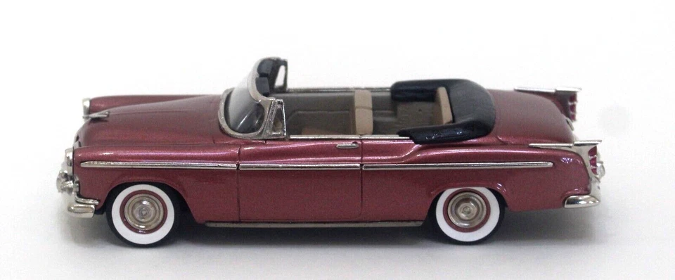Brooklin 183X 1955 克莱斯勒温莎可转换 1: 43 红宝石红色限量版 250 2014 年 — 第 2/4 张图片