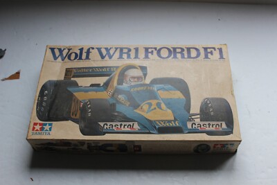 Tamiya Wolf wr1 Ford f1 1/20 Plastic Model Kit - rare set ! | eBay