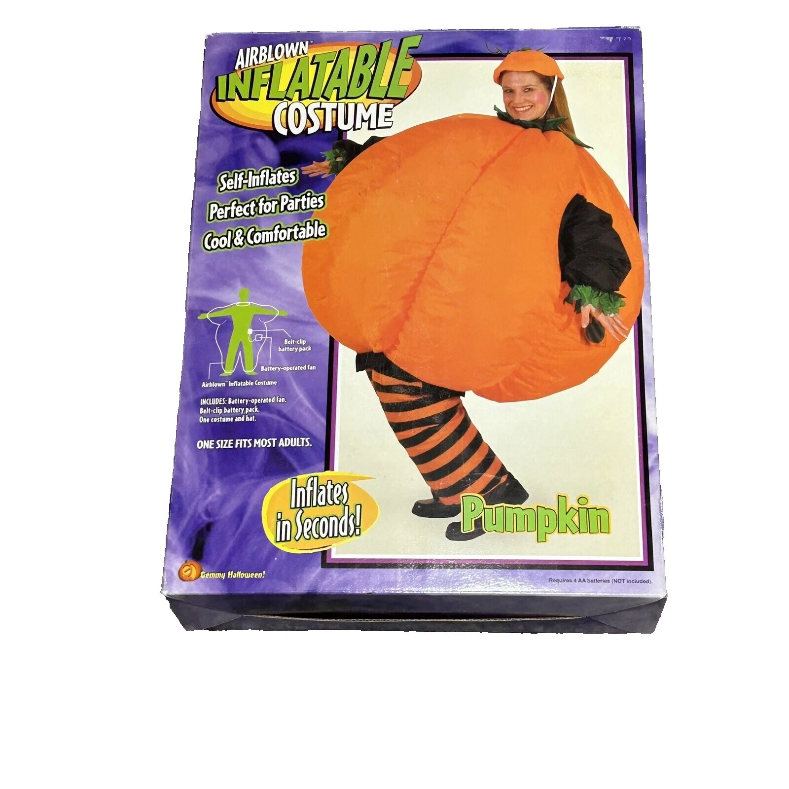 完整装备南瓜男式演出服