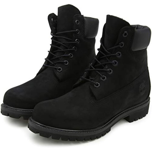 Timberland Men\u0026#039;s 6 inch Premium Waterproof Boot Black Nubuck Size 7  TB0100730011 | eBay