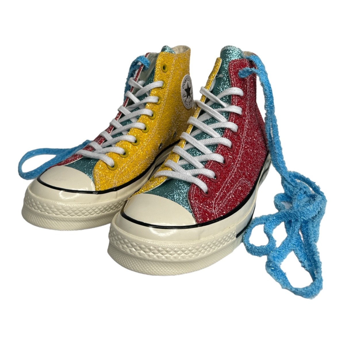 Converse Chuck 70 Hi JW Anderson Glitter Yellow/Red M W EU 46