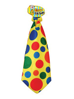 Clown Jumbo Lang Krawatte Zirkus Clown Kinder Entertainer KostüM Multi Krawatte