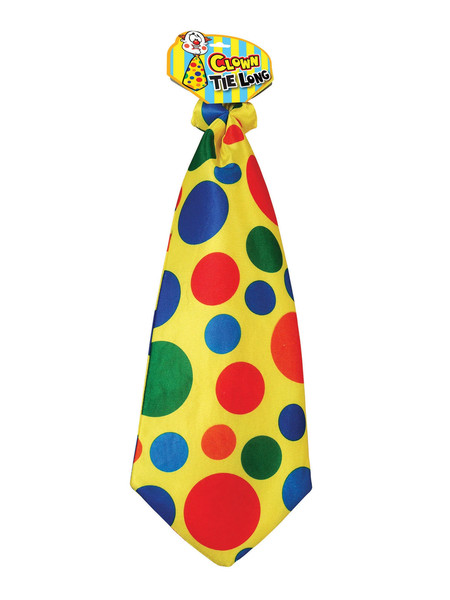 Clown Jumbo Lang Krawatte Zirkus Clown Kinder Entertainer KostüM Multi Krawatte-image