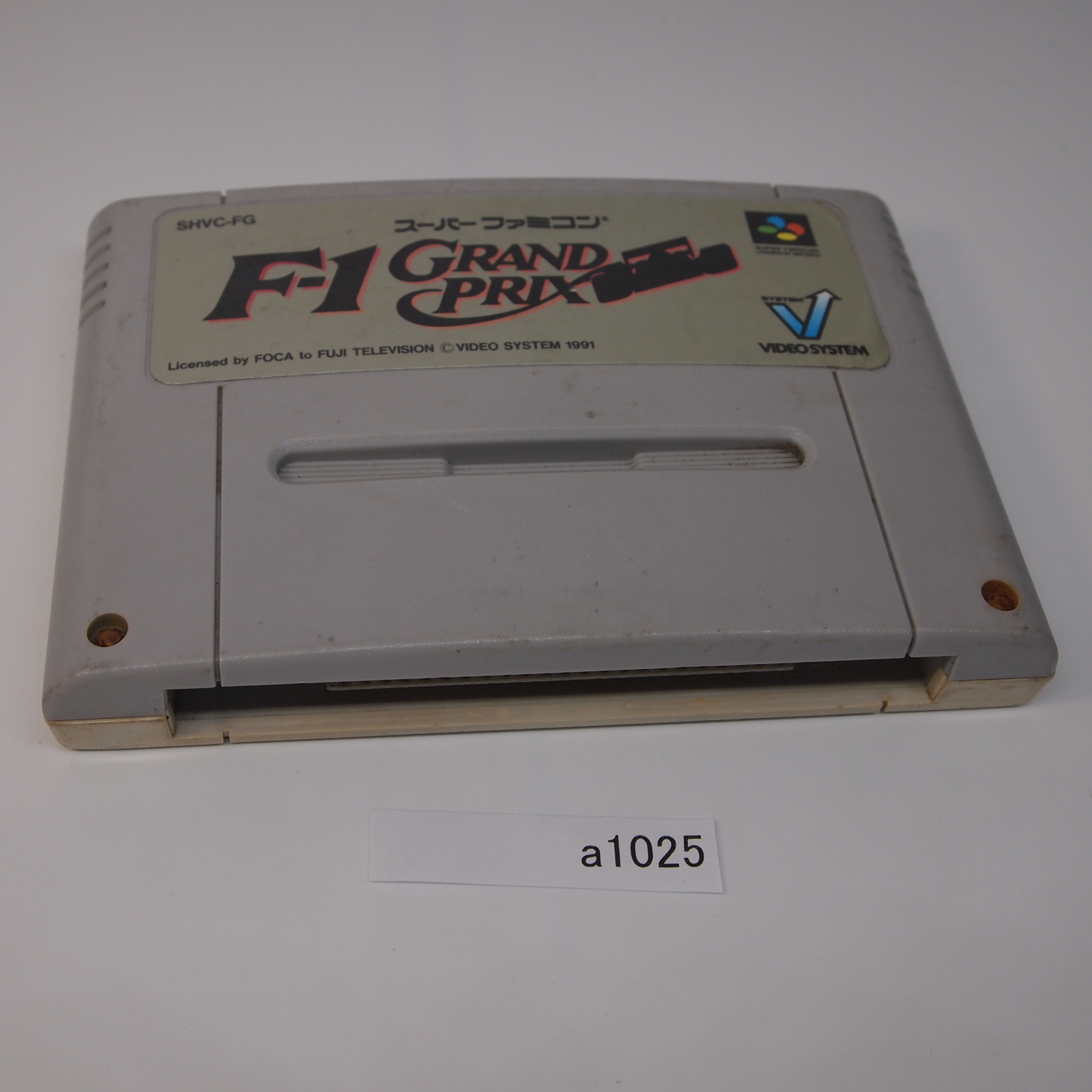 A1025 F-1 F1 GRAND PRIX Course SNES Nintendo Super Famicom SFC Japon