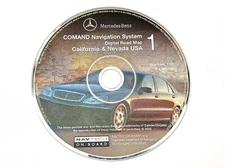 Q6460109 2000 2001 2002 Mercedes-Benz S500 Comand Navigation DVD Map Canada