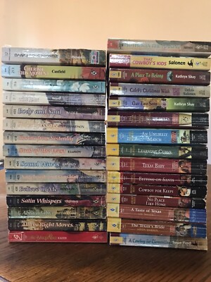 30 Harlequin Superromance Novels (Listed by Number, Title & Author)