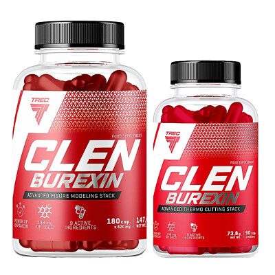 TREC NUTRITION CLENBUREXIN - 90-180 Kaps - Fettverbrennung Gewichtsmanagement