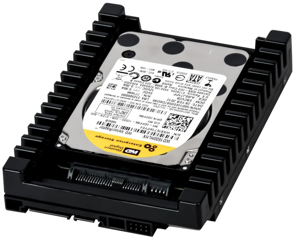 Dell 0DFFRK Velociraptor WD1600HLHX 160GB 10000RPM 32MB SATA II 3.5 Inch - Image 3 of 3