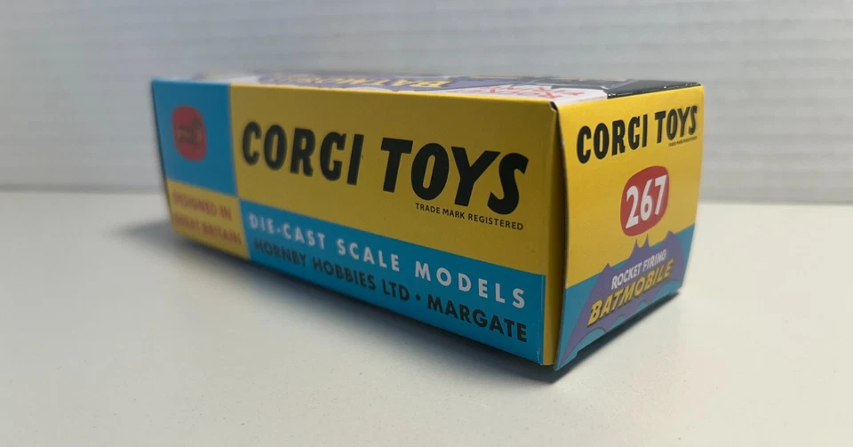 CORGI 267 BATMOBILE Reproduction Box new generation - Image 2 of 2