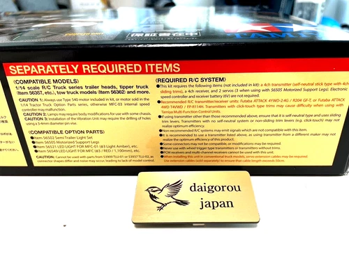 Tamiya 56523 1/14 RC Tractor Truck Euro Style Multi-Function Control Unit MFC-03 - Picture 2 of 15