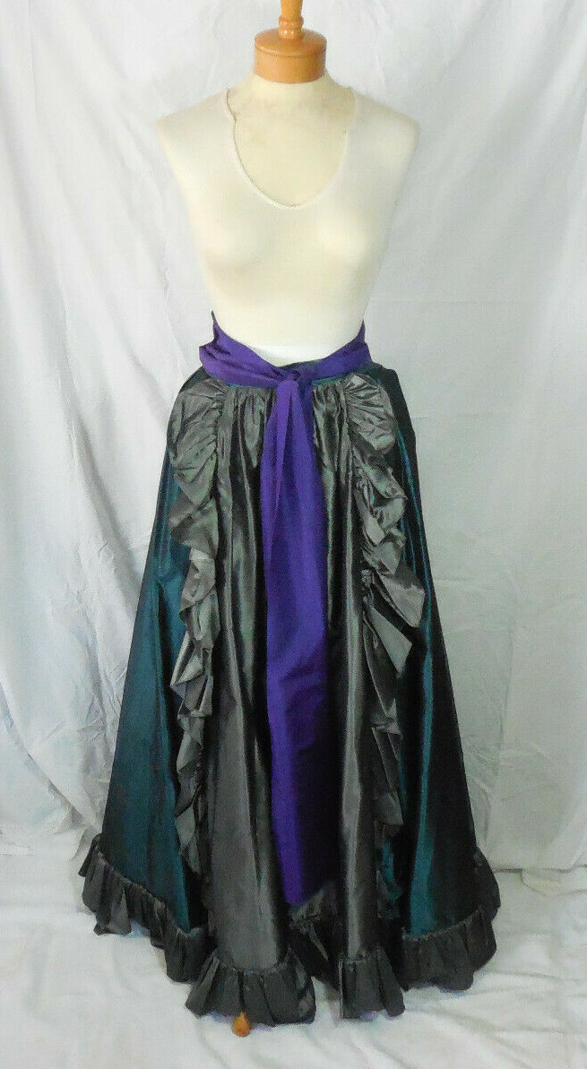 SAINT LAURENT Gonna camicia giacca vintage Yves St. Laurent Bergdorf Goodman 100% seta taffetà