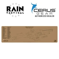 Remington 870  Shotgun Premium Cleaning Bench Mat MAGNUM XXL FDE