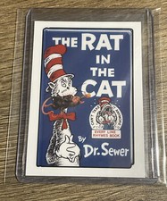 Dr Seuss Topps Garbage Pail Kids - The Rat In The Cat #16