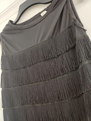 Black Flapper Dress - Picture 3 of 4