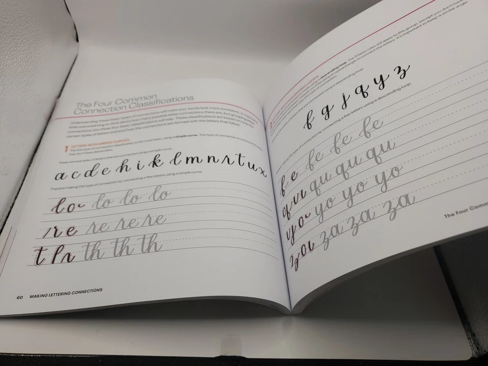 Hand Lettering for Beginners Book & White Boards for Practice - Image 3 of 4