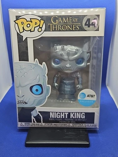 Funko Pop! Vinyl: Game Of Thrones Night King AT&T Exclusive #44 + Pop Protector
