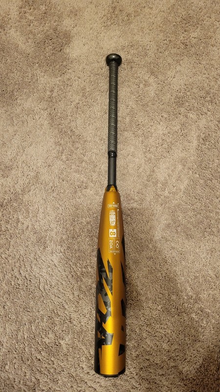 Demarini Zoa USSSA Youth Baseball Bat 31"/23 oz - Gold/Black (WTDXZ8Z)