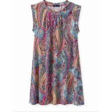 Tommy Hilfiger Paisley Dress Lightweight Breathable Summer Size 14